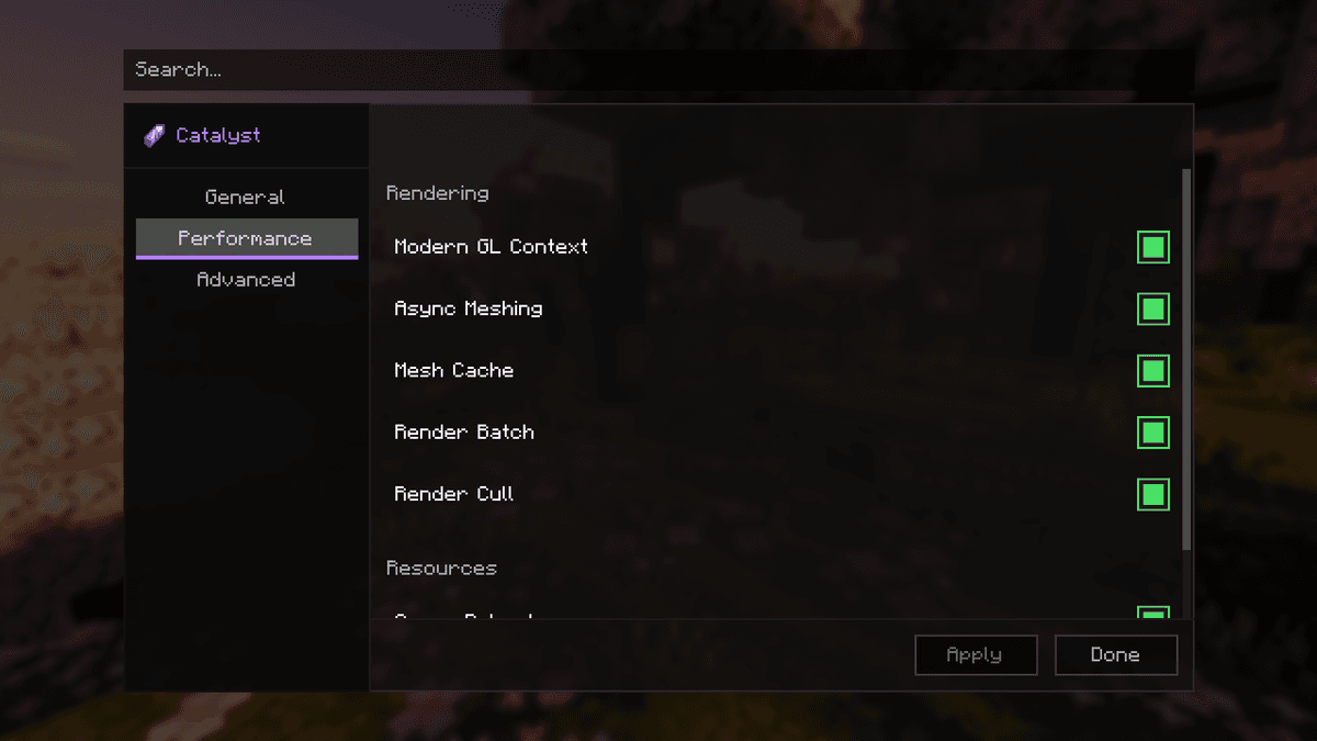 Catalyst Mod Screenshot